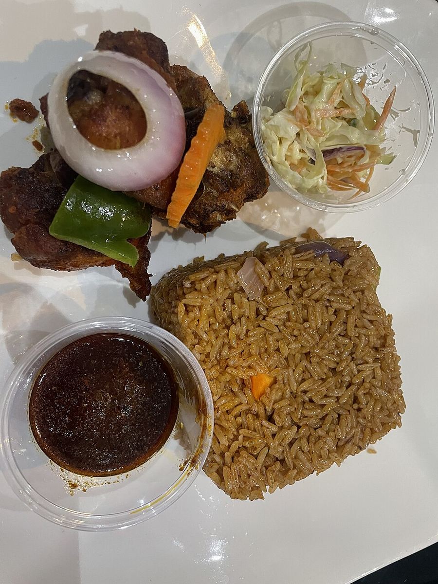 Classic Jollof & Chicken