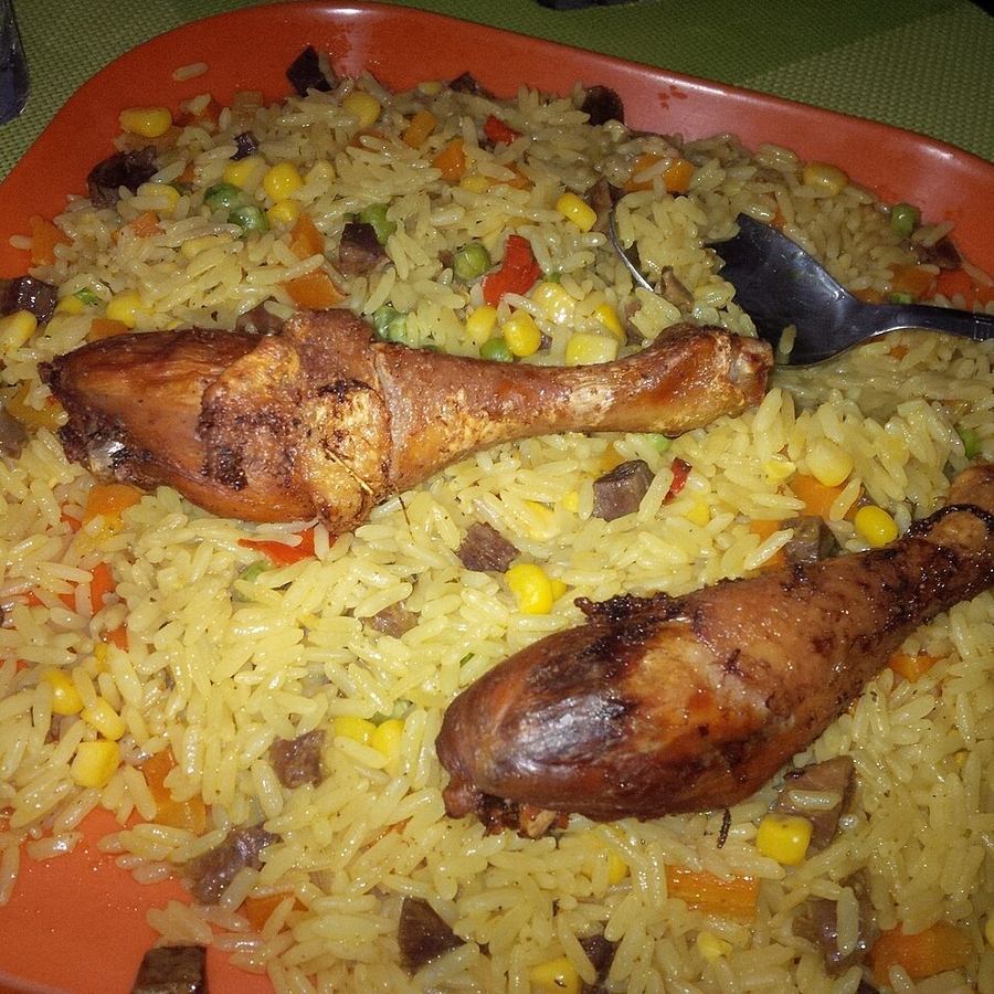 Fried Rice & Beef