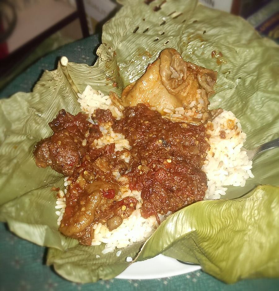 Ofada Rice & Ayamase