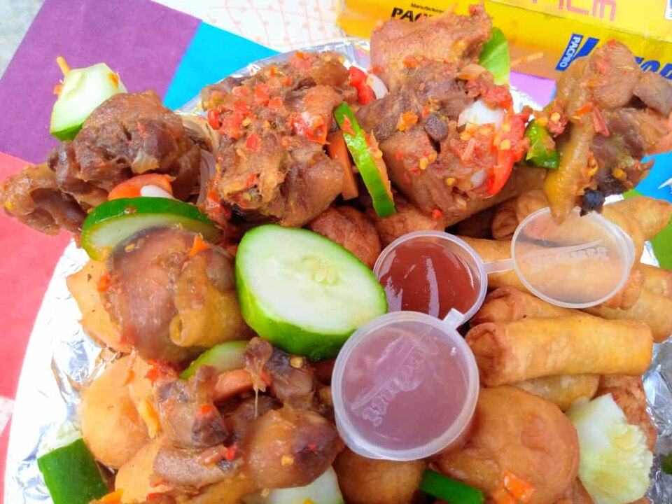 Nigerian party platter
